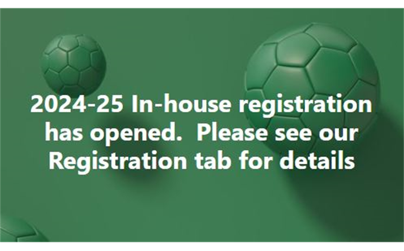 IN-HOUSE REGISTRATION IS NOW OPEN